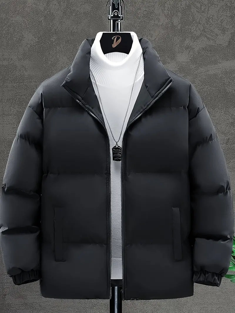 Veste Hiver Élégante pour Homme avec Capuche Réglable