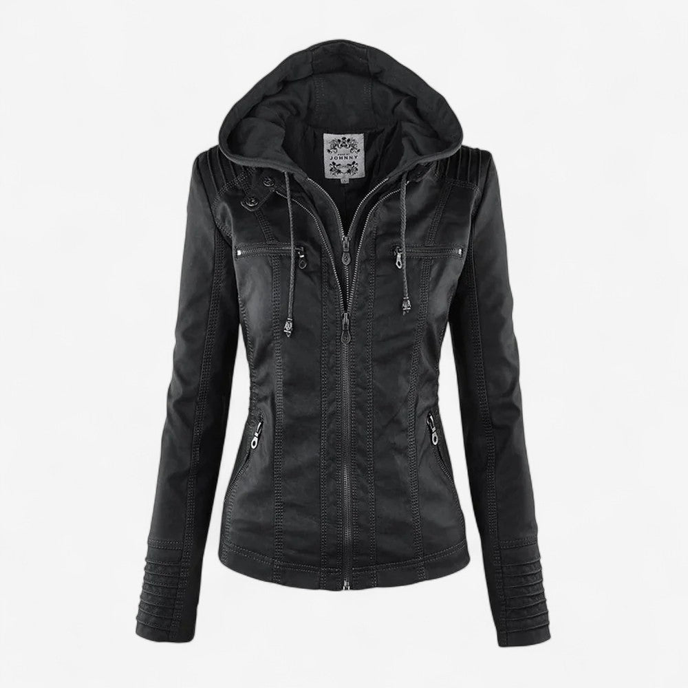 Veste à capuche pratique avec poches multiples