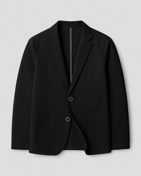 Blazer en lin mélangé, coupe élégante et décontractée, pour homme
