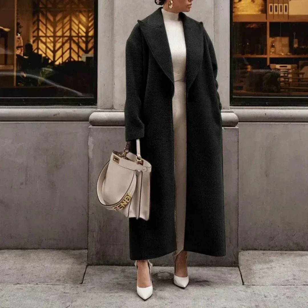 Manteau Femme Long Polaire Chic - luxestyle