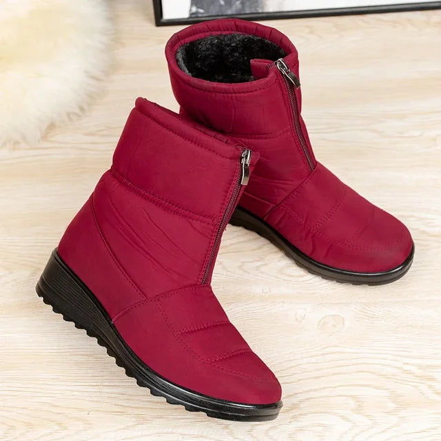 Bottes Femmes Hiver Chauffantes Étanches