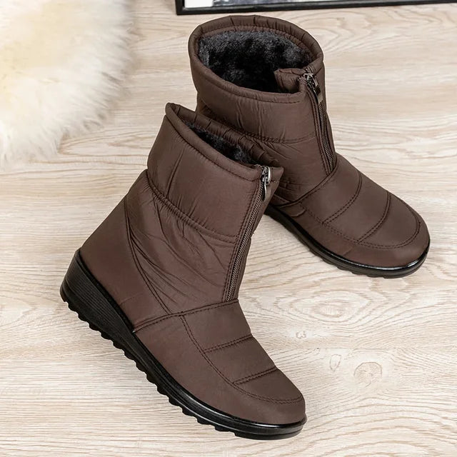 Bottes Femmes Hiver Chauffantes Étanches