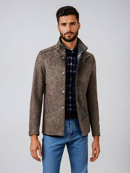 Louis™ – Manteau Hiver hommes Classique Élégant avec Doublure Confortable