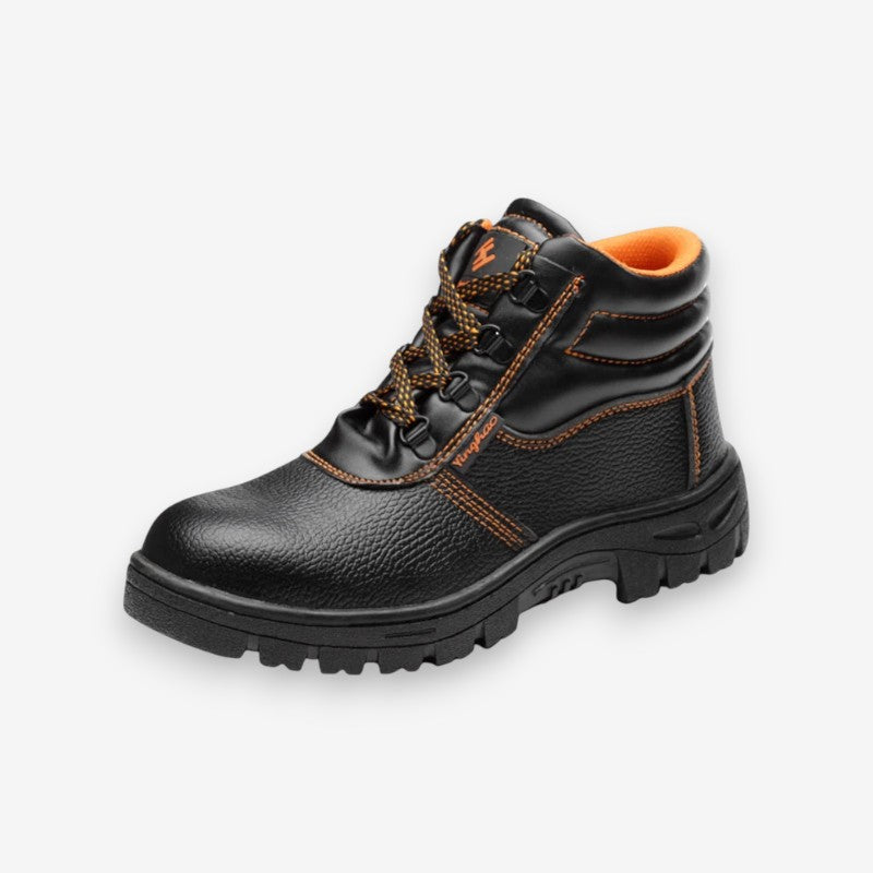 Bottes Cuir Classiques Talon Bas - LuxeStyle