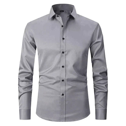Chemise Homme Confort Manches Longues Élégante