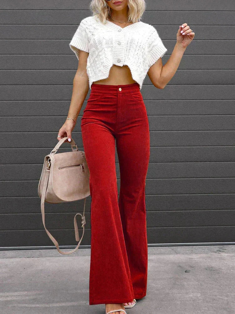 Blouse femme élégante à pois et manches longues semi-transparentes