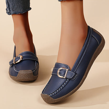 Brivella™ – Mocassin Femme Élégant et Confortable avec Détail Pailleté Été