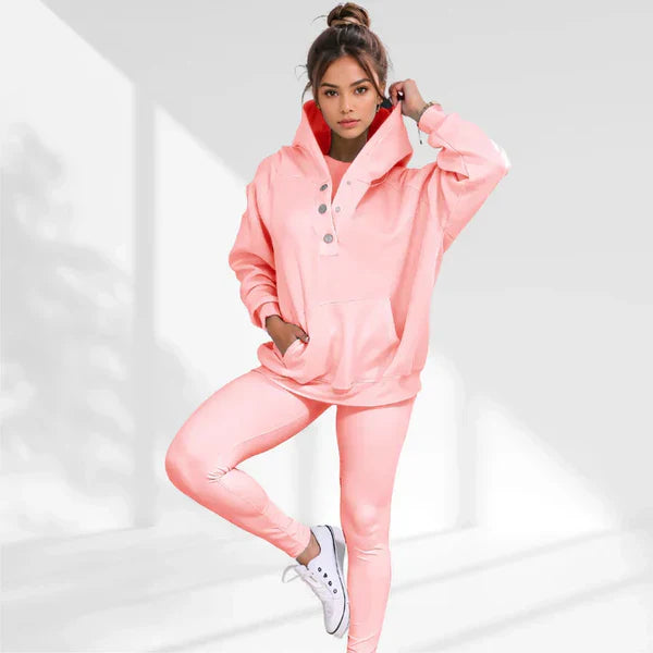 Ensemble Femme Chic 3 Pièces Polyvalent et Doux