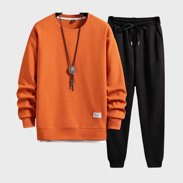 Tenue Décontractée Homme Haut et Pantalon Assortis pour Tous les Jours