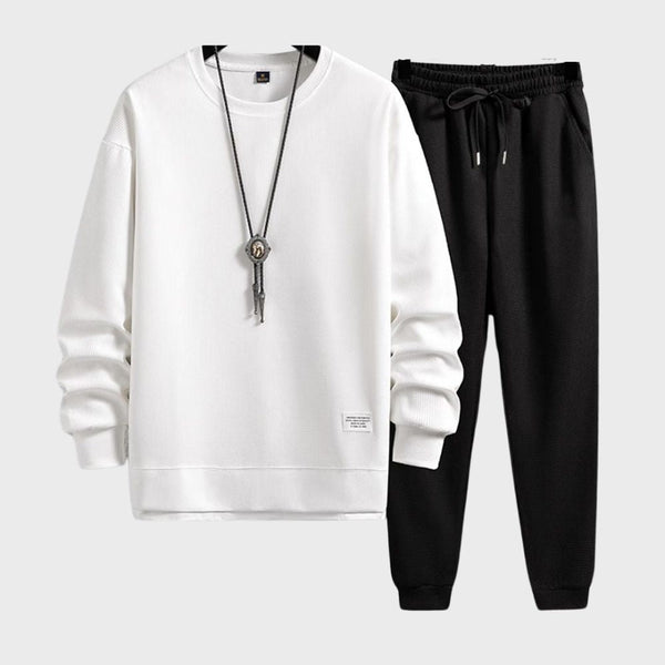 Tenue Décontractée Homme Haut et Pantalon Assortis pour Tous les Jours - LuxeStyle