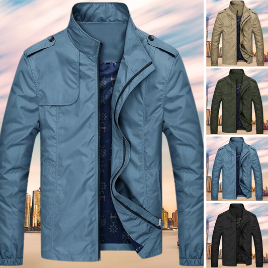 Veste Hiver Chic à Manches Longues pour Homme - LuxeStyle