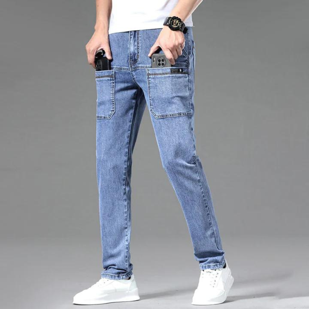 Pantalon Homme Élégant pour Travail Quotidien