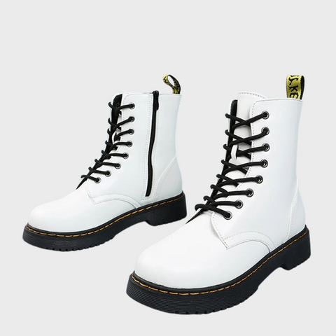 Bottes Chaussures Confortables Femmes avec Fermeture Éclair - BlxckFR