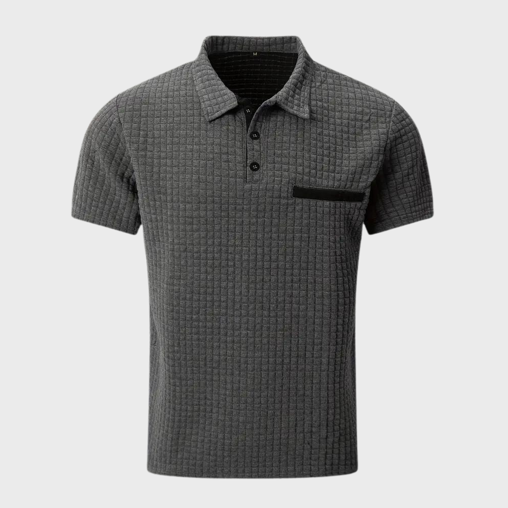Chemise Polo Homme Noire Élégante
