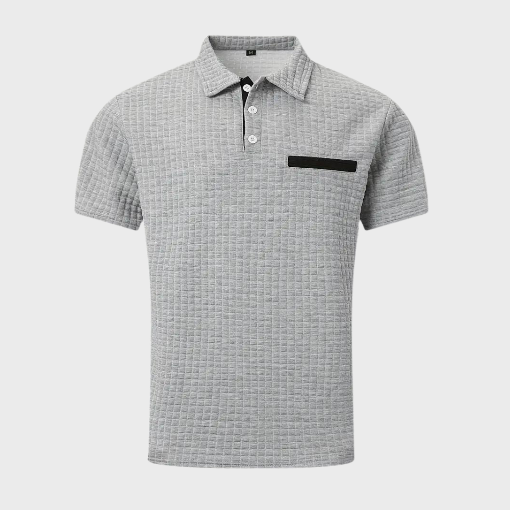 Chemise Polo Homme Noire Élégante