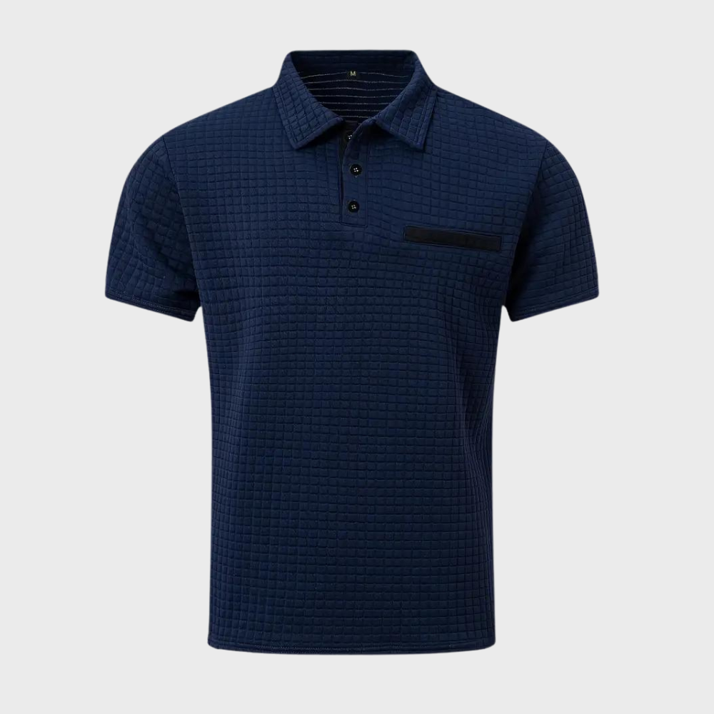 Chemise Polo Homme Noire Élégante