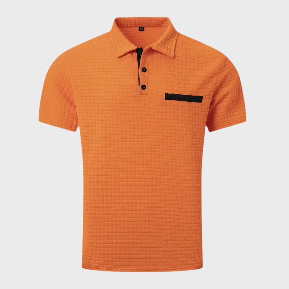 Chemise Polo Homme Noire Élégante