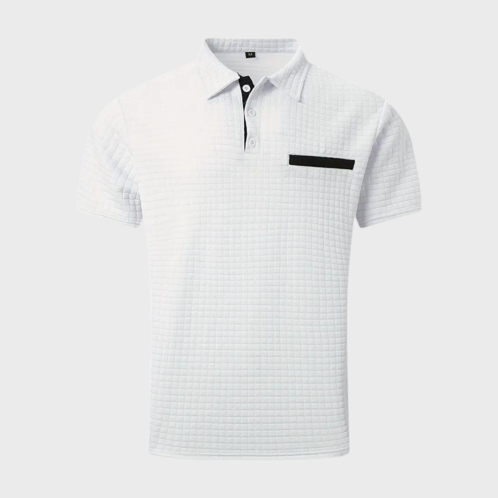 Chemise Polo Homme Noire Élégante