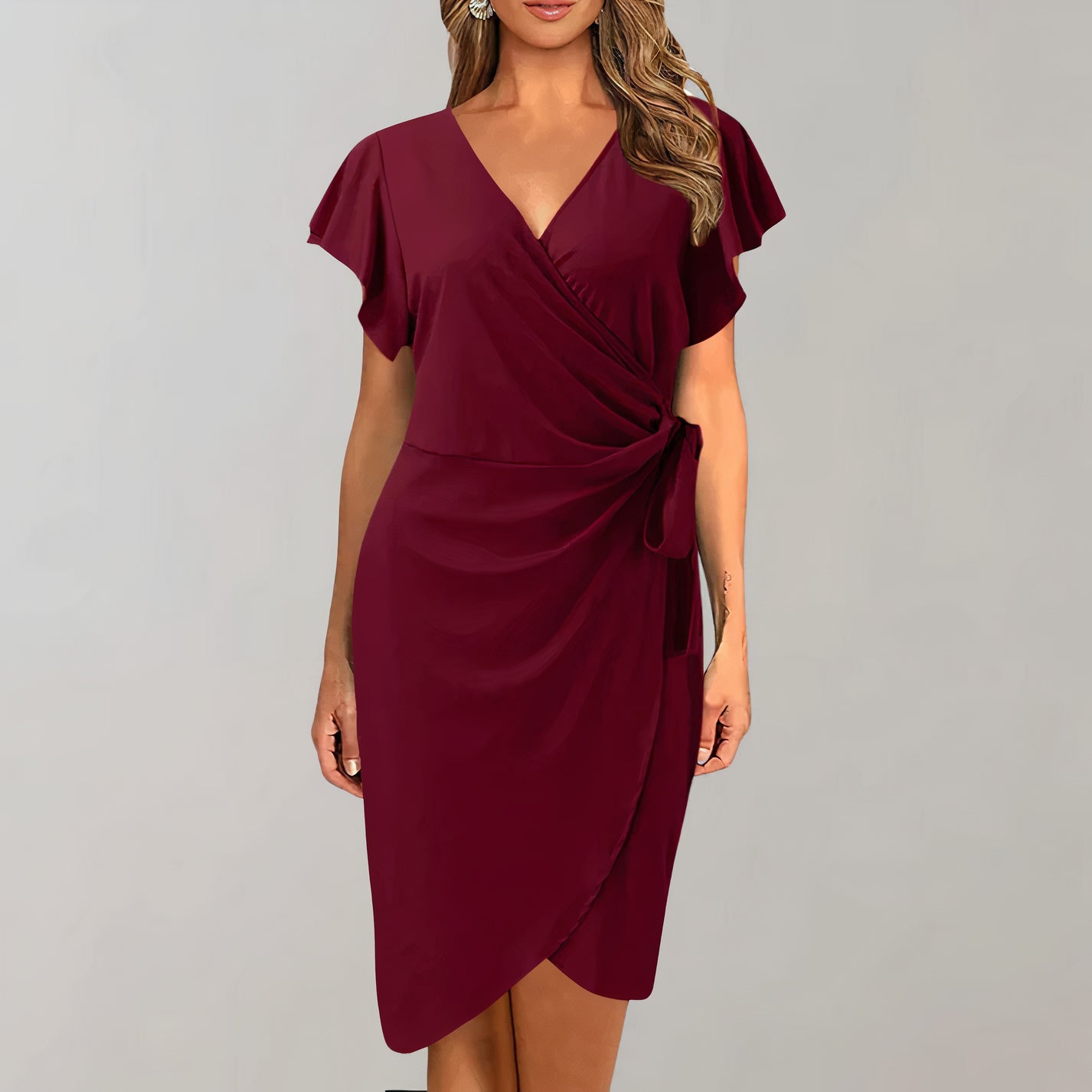 NoorVita™ – Robe d'Été Femme Chic et Fluide en Tissu Léger Respirant
