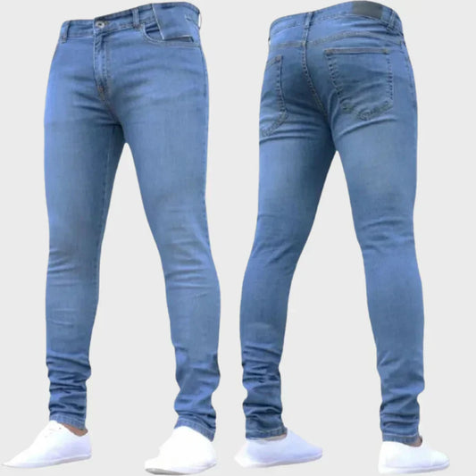 Jean Taille Étroite pour Homme avec Coupe Parfaite - LuxeStyle
