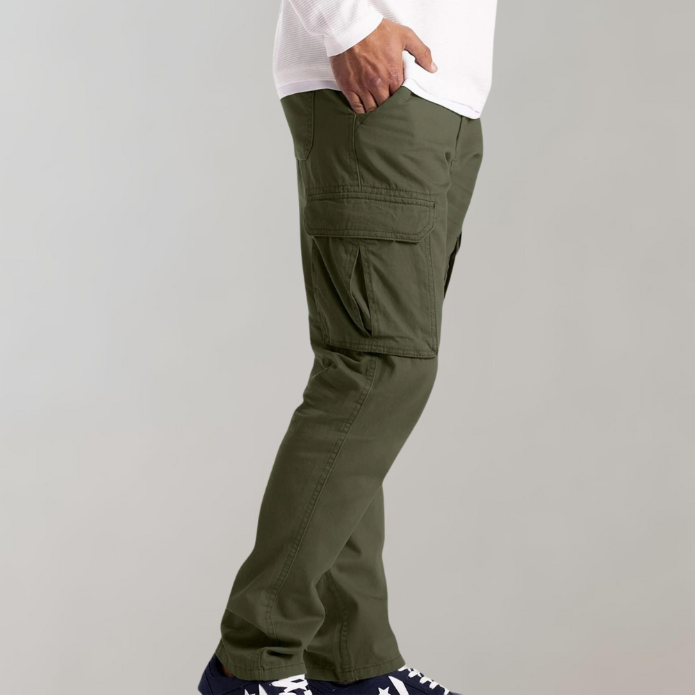 Pantalon Cargo Sport Homme - Pantalon droit avec poches pratiques - LuxeStyle