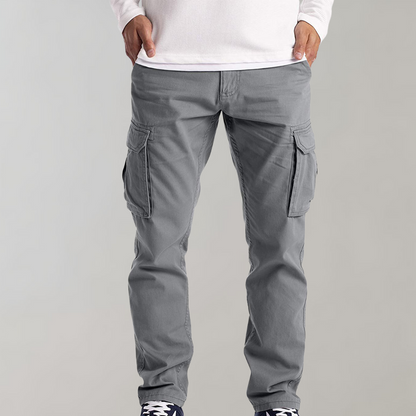 Pantalon Cargo Sport Homme - Pantalon droit avec poches pratiques