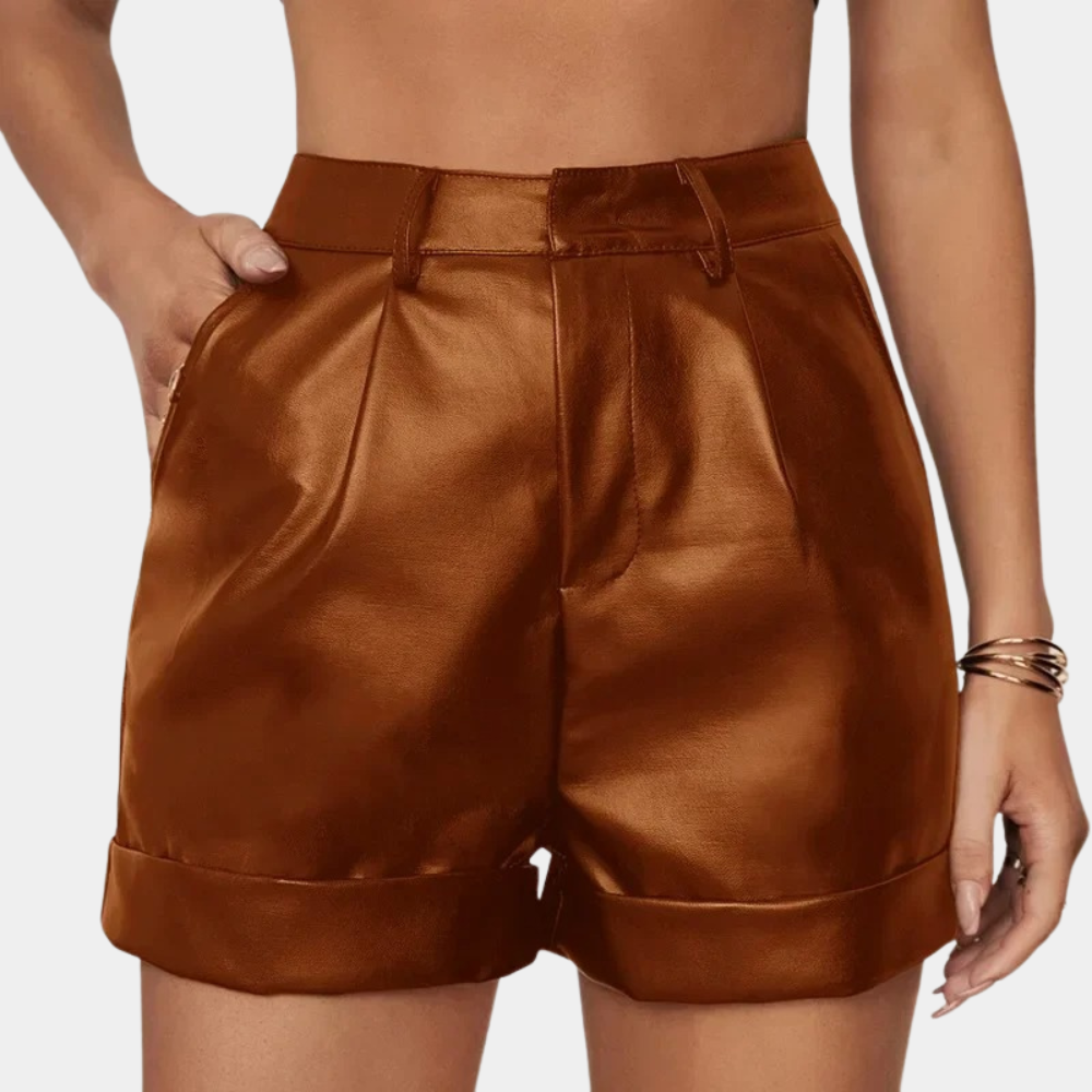 Short Court Élastique pour Femme Été