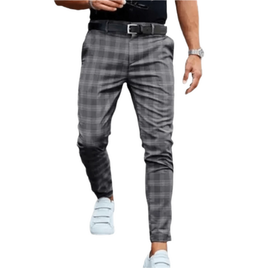 Pantalon Rayé Élégant pour Homme - LuxeStyle