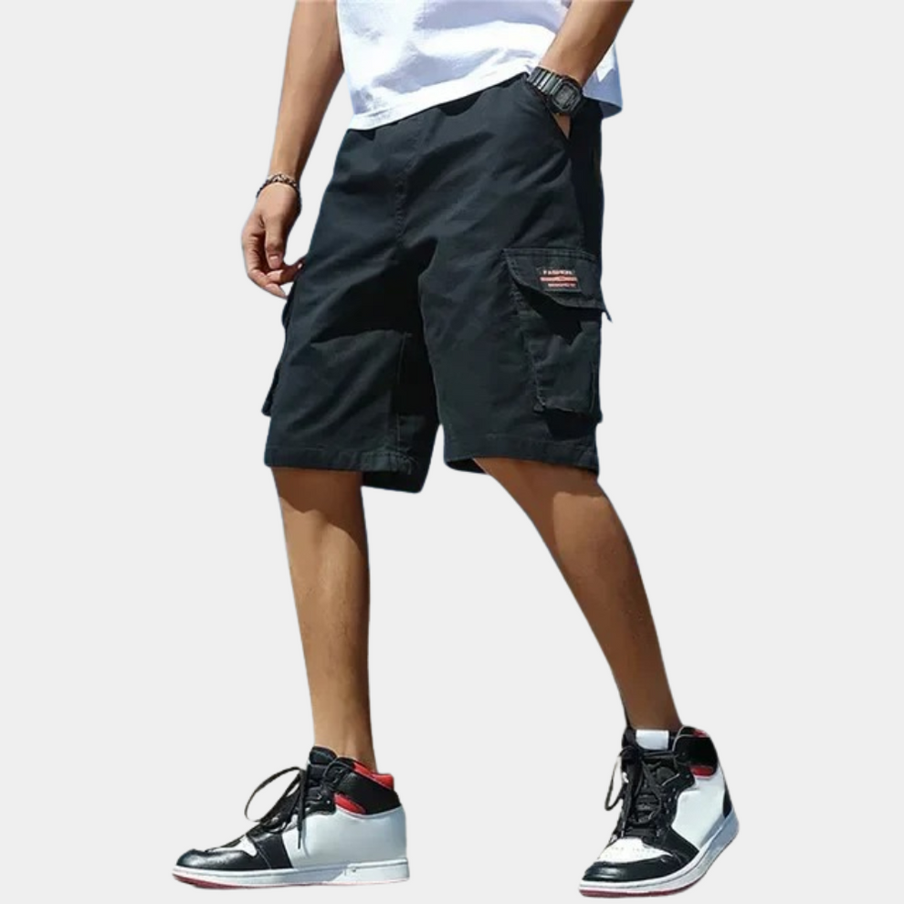 Pantalon Court Cargo Confortable pour Homme - LuxeStyle
