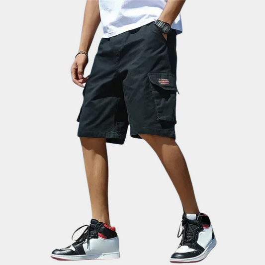 Pantalon Court Cargo Confortable pour Homme - LuxeStyle