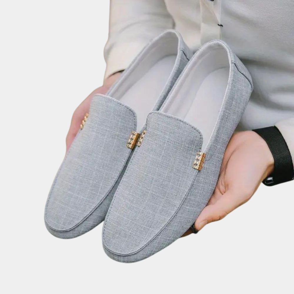 Mocassins de mariage élégants pour homme à enfiler