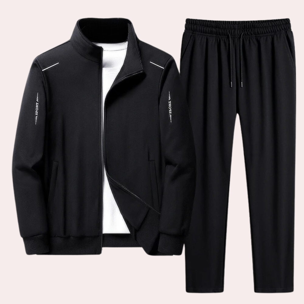 Costume Homme Décontracté Veste et Pantalon Polyvalent