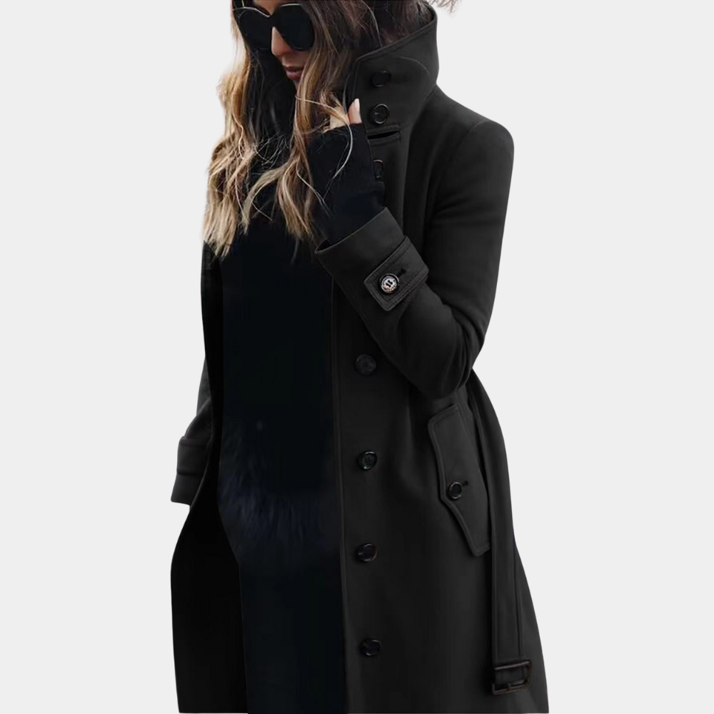 Manteau Femme Élégant Long