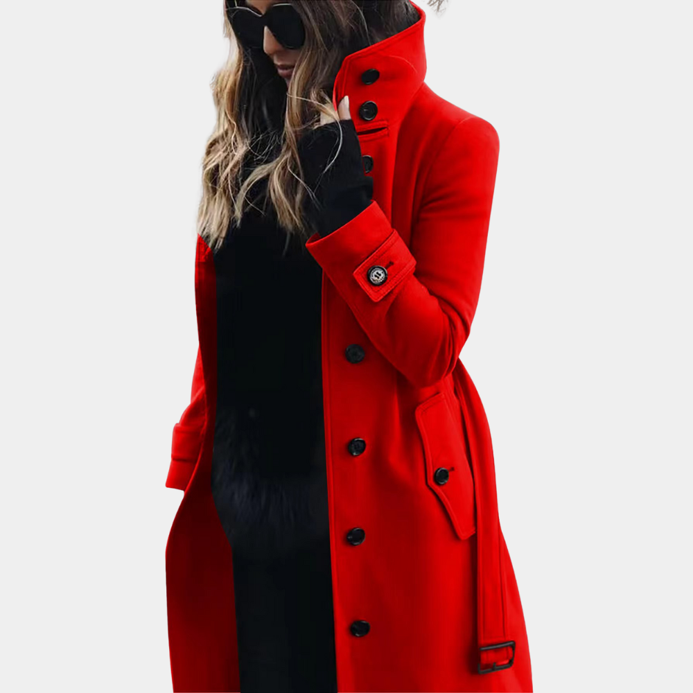 Manteau Femme Élégant Long