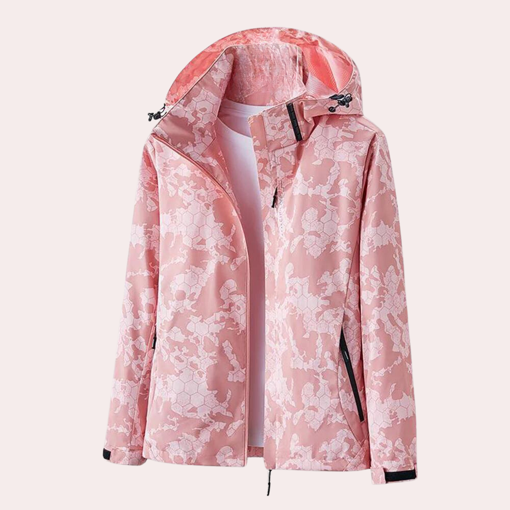 Veste Décontractée pour Femme Camouflage Toute Saison