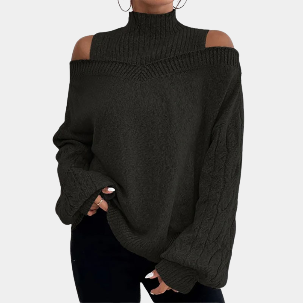 Pull Col V Femme Confortable pour Tous les Jours
