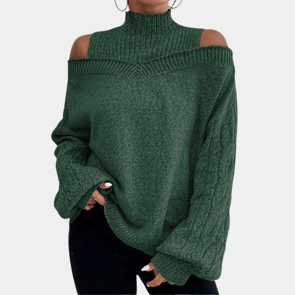 Pull Col V Femme Confortable pour Tous les Jours
