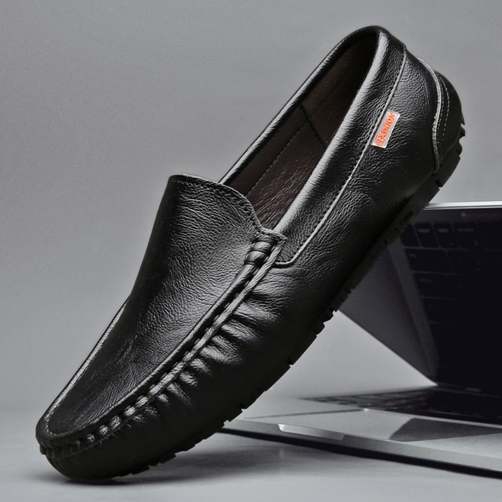 Chaussures Mocassins Cuir Homme Élégant & Confortable - LuxeStyle