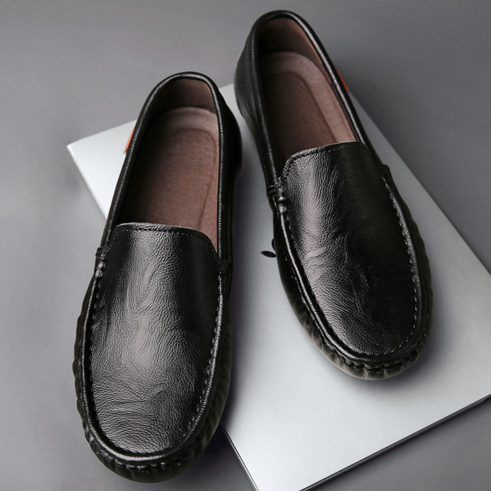 Chaussures Mocassins Cuir Homme Élégant & Confortable