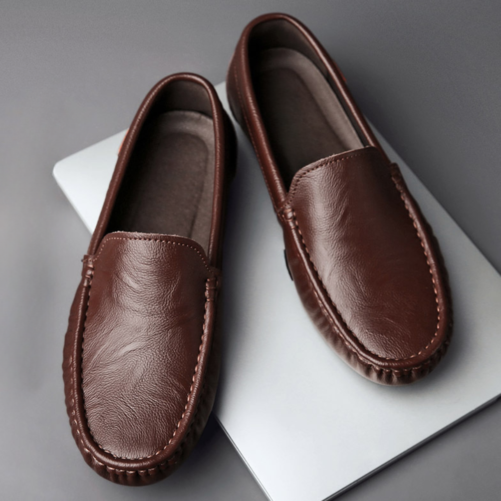 Chaussures Mocassins Cuir Homme Élégant & Confortable