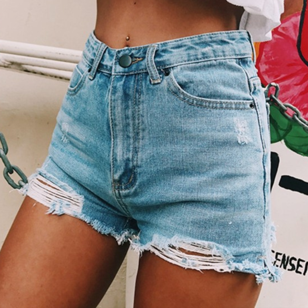 Short Décontracté Taille Classique pour Femme - LuxeStyle
