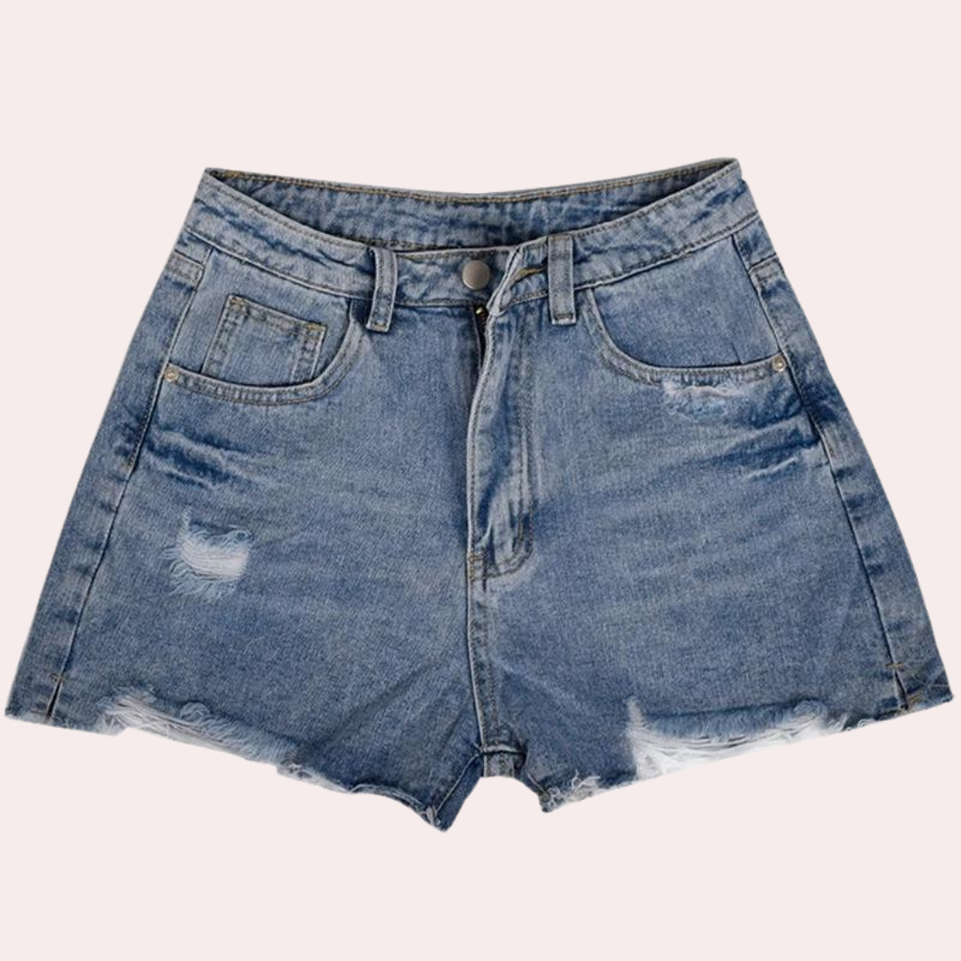 Short Décontracté Taille Classique pour Femme