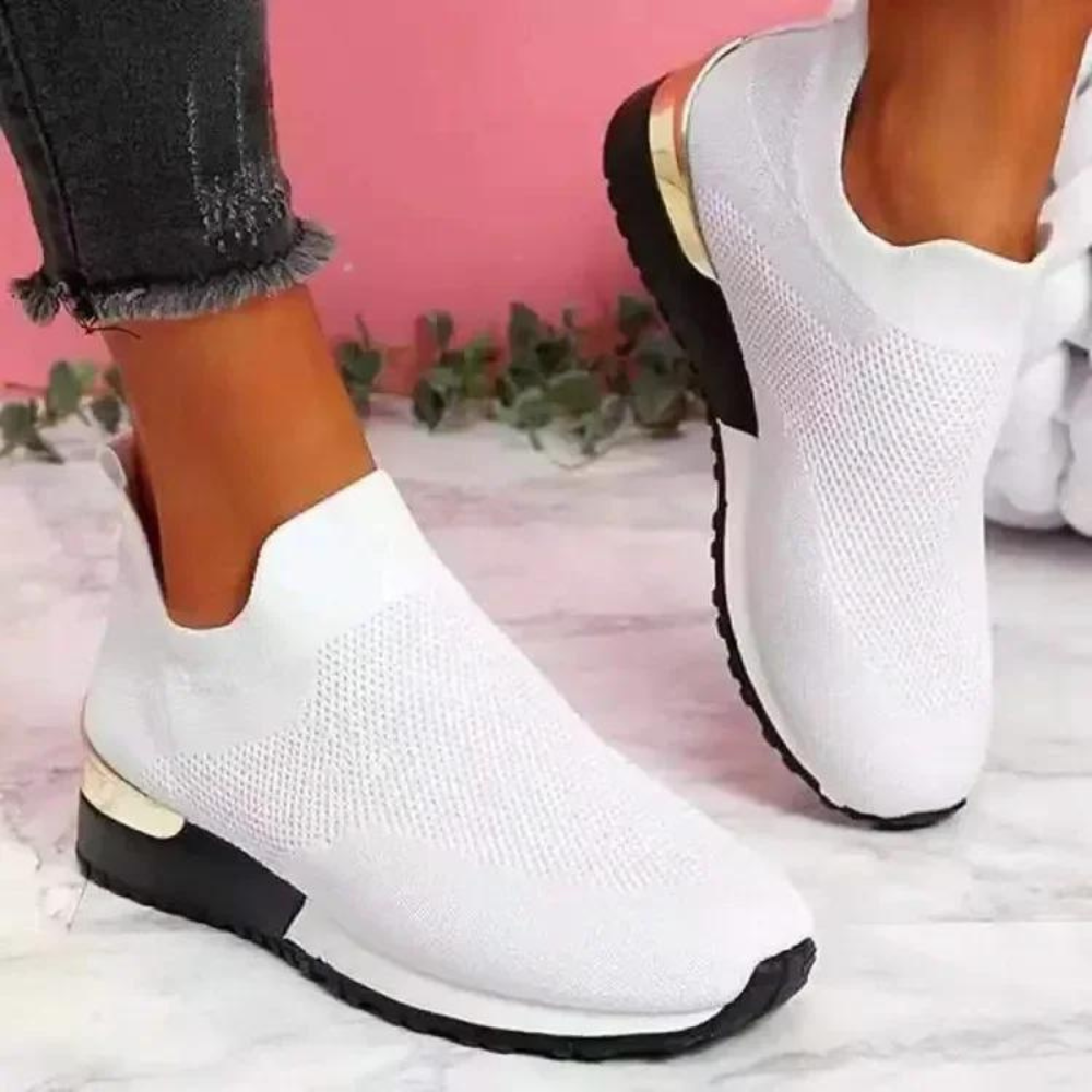 Fabiola™ – Baskets Femme Confortables et Élégantes à Enfiler