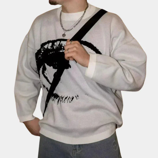 Pull à Manches Longues Confortable Homme - LuxeStyle