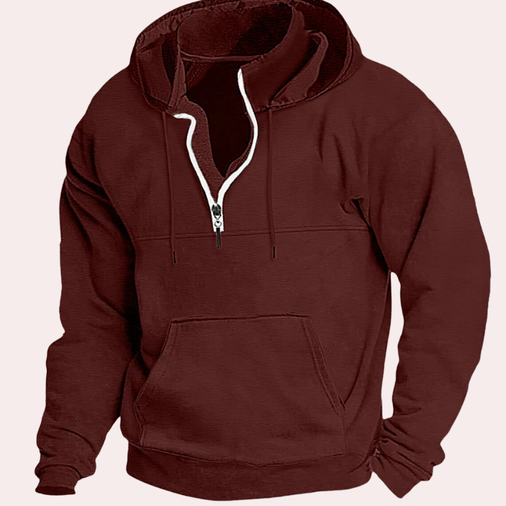 Sweat Capuche Zippé Confort Pour Homme - LuxeStyle