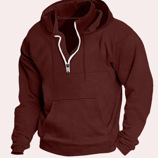 Sweat Capuche Zippé Confort Pour Homme - LuxeStyle