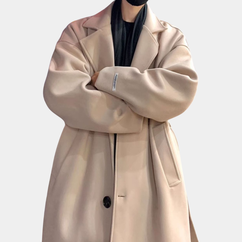 Manteau Hiver Long Homme | Parfait pour le Froid - LuxeStyle
