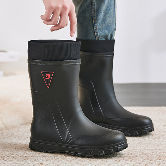Pierre - Bottes d'Hiver Confort Mi-Mollet pour Hommes