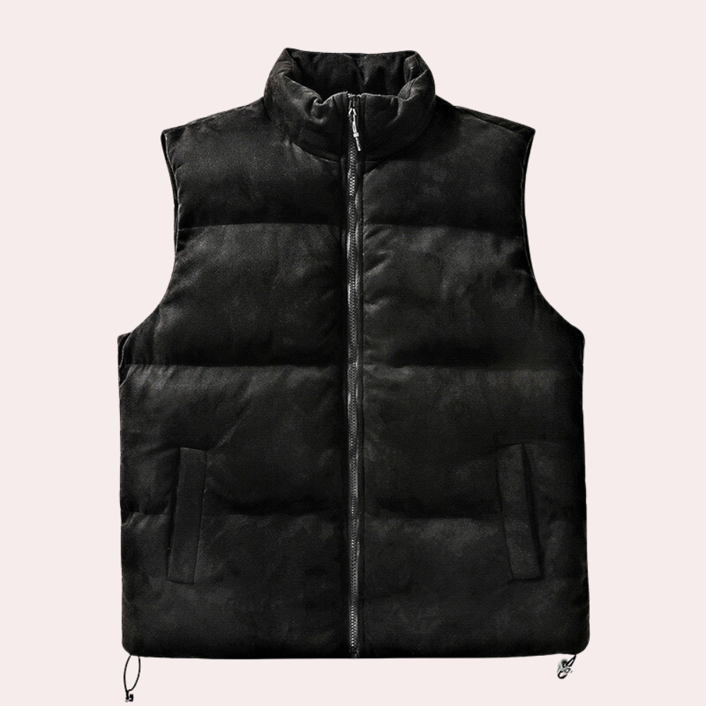 Adorjan - Gilet d'hiver matelassé pour hommes