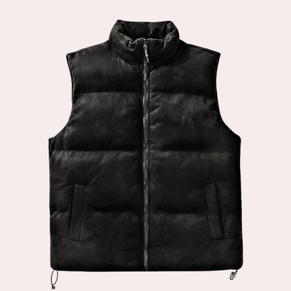 Adorjan - Gilet d'hiver matelassé pour hommes